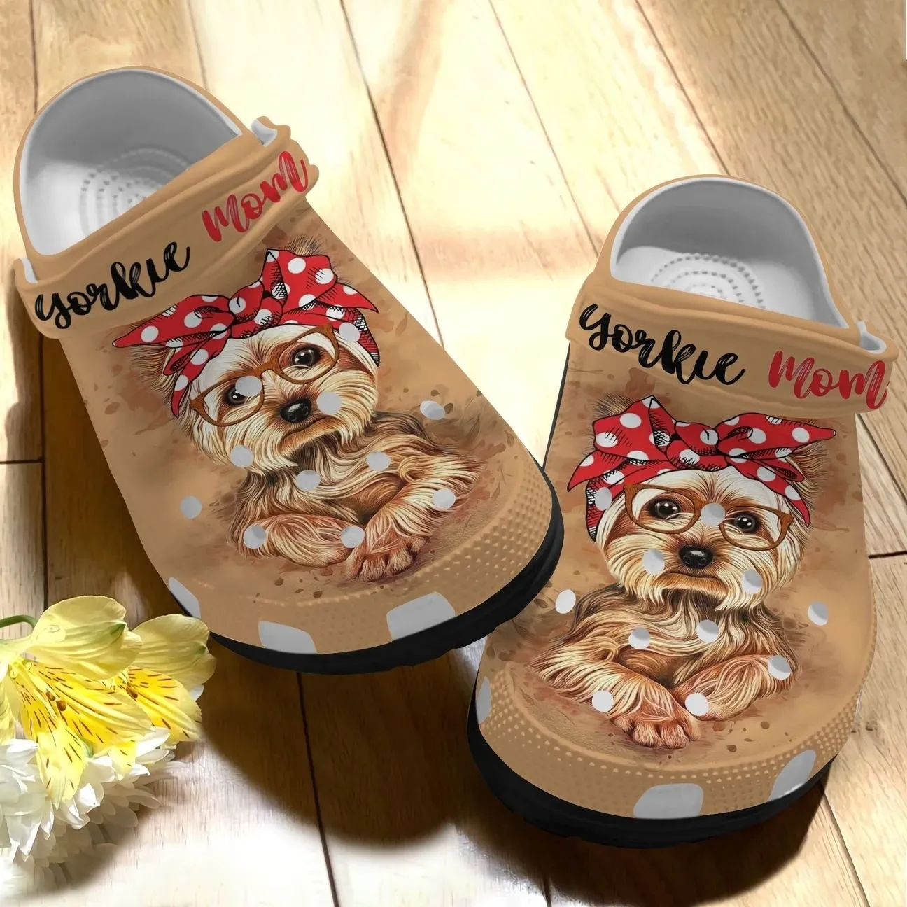 Yorkie Personalized Clog Custom Crocs Comfortablefashion Style Comfortable For Women Men Kid Print 3D Yorkie Mom Yorkie Personalized Clog Custom Crocs Comfortablefashion Style Comfortable For Women Men Kid Print 3D Yorkie Mom