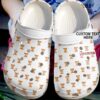 Yorkie Personalized Lovely Pattern Sku 2758 Crocs Crocband Clog Comfortable For Mens Womens Classic Clog Water Shoes