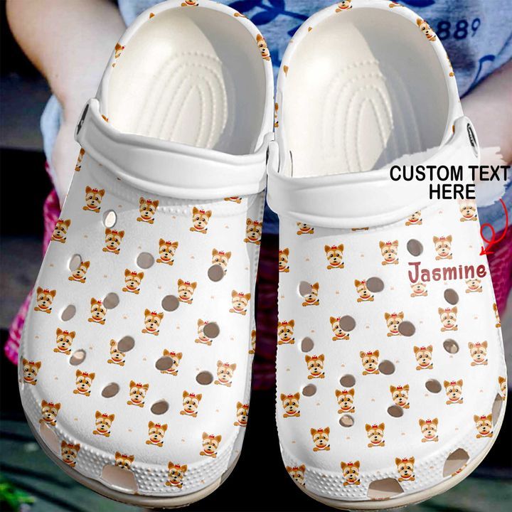 Yorkie Personalized Lovely Pattern Sku 2758 Crocs Crocband Clog Comfortable For Mens Womens Classic Clog Water Shoes Yorkie Personalized Lovely Pattern Sku 2758 Crocs Crocband Clog Comfortable For Mens Womens Classic Clog Water Shoes