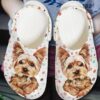 Yorkshire Personalized Clog Custom Crocs Comfortablefashion Style Comfortable For Women Men Kid Print 3D Baby Yorkies