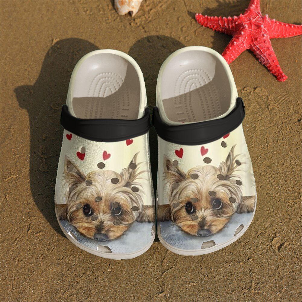 Yorkshire Personalized Clog Custom Crocs Comfortablefashion Style Comfortable For Women Men Kid Print 3D Yorkshire Lovers Yorkshire Personalized Clog Custom Crocs Comfortablefashion Style Comfortable For Women Men Kid Print 3D Yorkshire Lovers