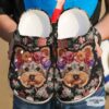 Yorkshire Personalized Floral Yorkie Sku 2767 Crocs Crocband Clog Comfortable For Mens Womens Classic Clog Water Shoes
