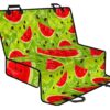 Yummy Watermelon Pieces Pattern Print Pet Car Back Seat Cover - 7aa41c0a087f