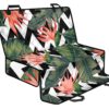 Zig Zag Tropical Pattern Print Pet Car Back Seat Cover - ee18351d02a6