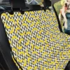 Zigzag And Yellow Banana Design Car Back Seat Cover Dog Car Seat Covers - e88a69cf8b45