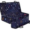 Zodiac Star Signs Galaxy Space Print Pet Car Back Seat Cover - ebfdf65c6283